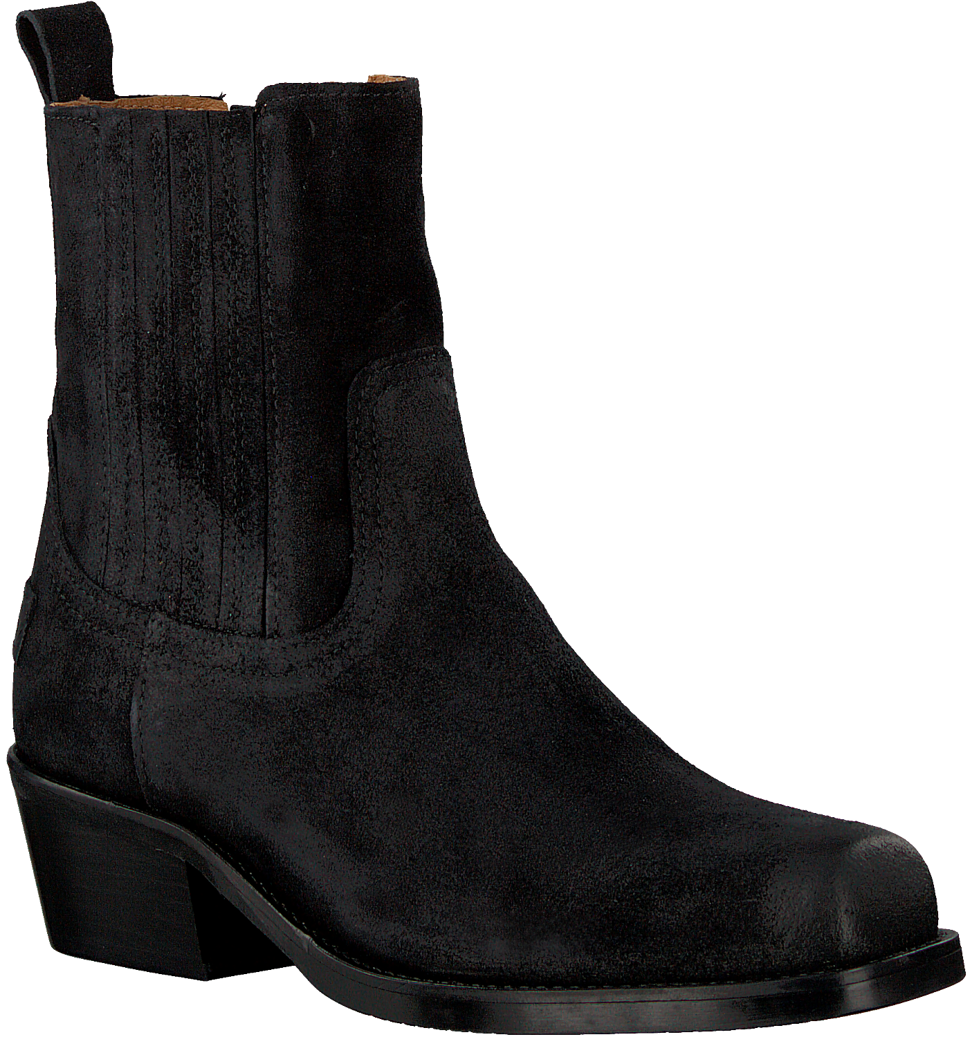 Zwarte SHABBIES Enkellaarsjes 182020204 | Omoda Zwarte SHABBIES Enkellaarsjes 182020062 | Omoda