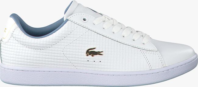 Witte LACOSTE Lage sneakers CARNABY EVO DAMES - large