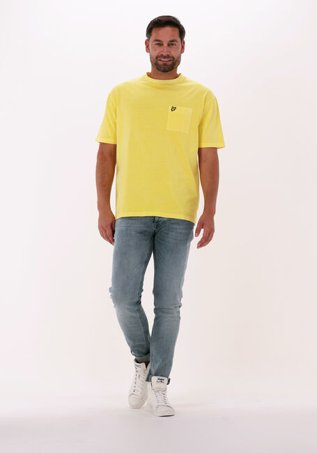 Gele LYLE & SCOTT T-shirt PIGMENT DYE T-SHIRT - large