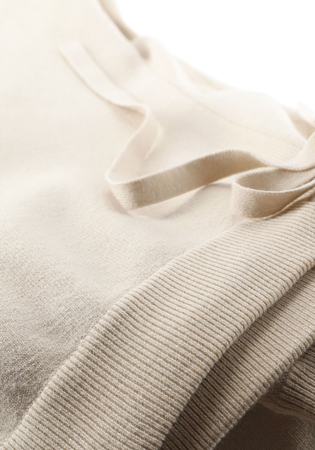 Beige PENN & INK Flared broek W21B121 - large