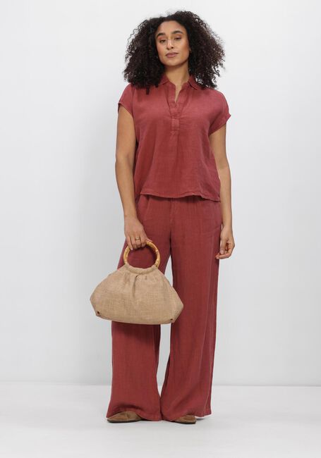 Roze PENN & INK Wijde broek TROUSERS - large