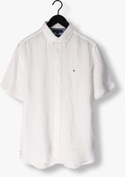 Witte TOMMY HILFIGER Casual overhemd PIGMENT DYED LINEN RF SHIRT S/S