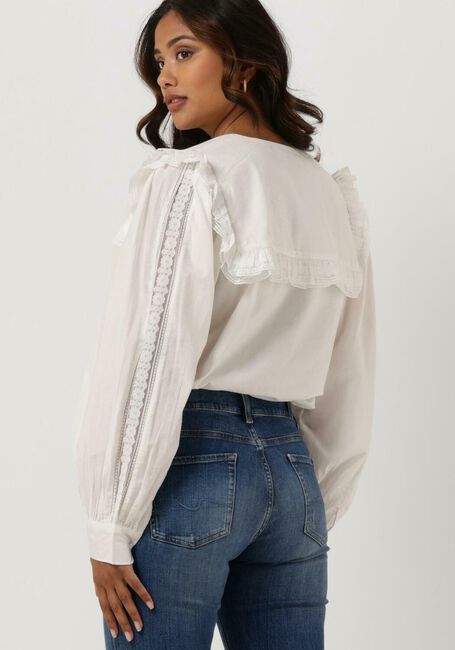 Witte NOTES DU NORD Blouse ELIZABETH SHIRT - large