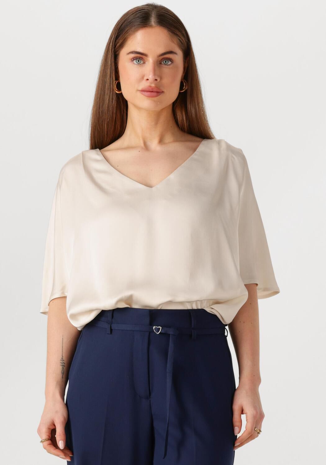 ACCESS Dames Tops & T-shirts 53-2033-131 Beige