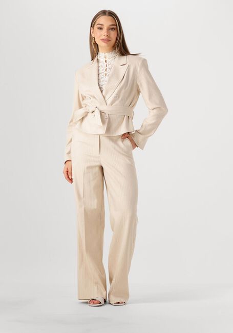 Beige AAIKO Broeken SONJA STRIPE VIS 526 - large