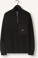 Zwarte TOMMY JEANS Trui TJM CHECK SHERPA LINED OVERSHIRT Zwarte TOMMY JEANS Trui TJM CHECK SHERPA LINED OVERSHIRT - medium