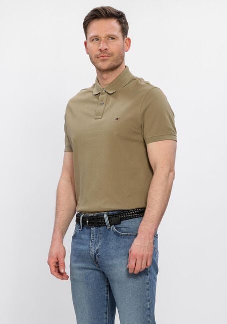 Khaki TOMMY HILFIGER Polo 1985 REGULAR POLO - large