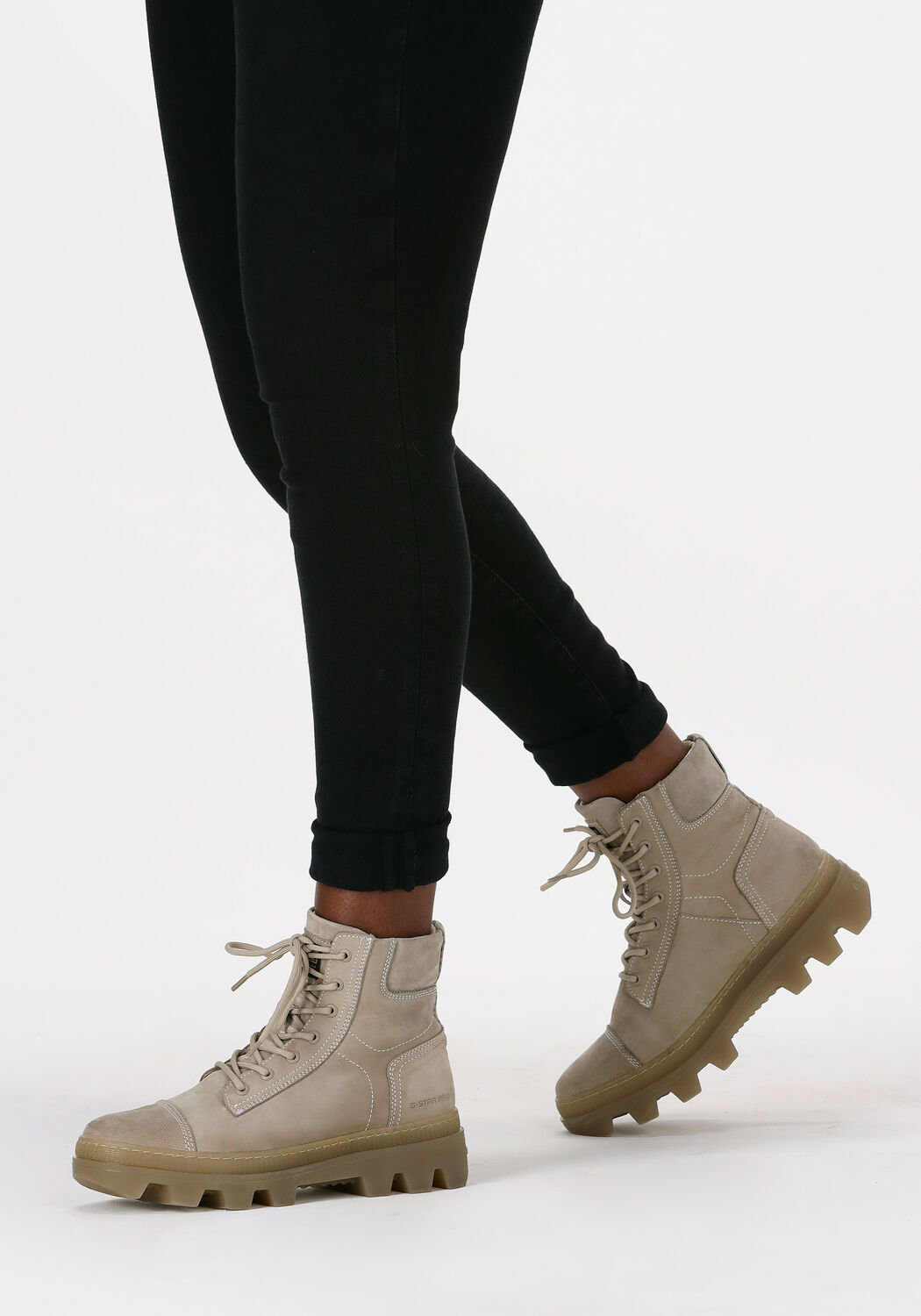 Camel G-STAR RAW Veterboots NOXER HGH NUB W - large