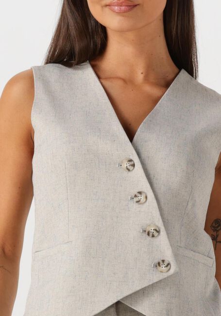 Lichtgrijze Y.A.S. Gilet YASBRI WAISTCOAT - large