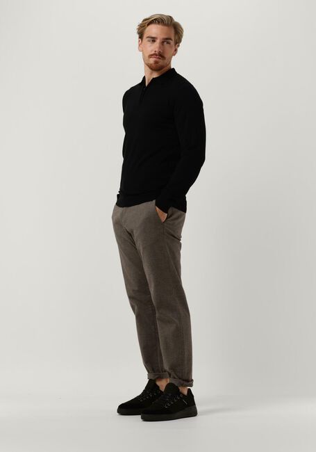 Zwarte SAINT STEVE Polo / T-shirt KASPER - large