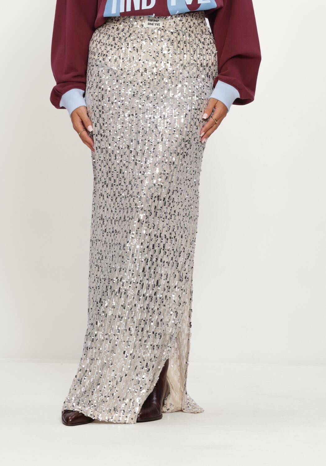Zilveren HARPER & YVE Maxirok LENY-SK - large