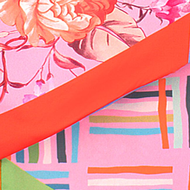 Roze ROMANO SHAWLS AMSTERDAM Sjaal TUBILAIR FLOWER Roze ROMANO SHAWLS AMSTERDAM Sjaal TUBILAIR FLOWER - large