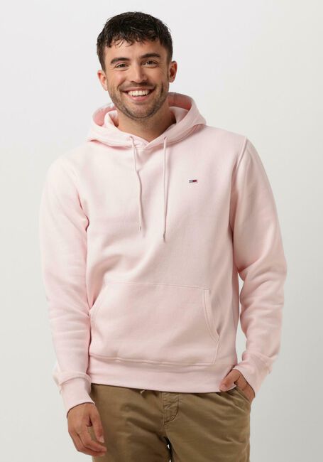 Lichtroze TOMMY JEANS Sweater TJM REG SOLID HOODIE - large