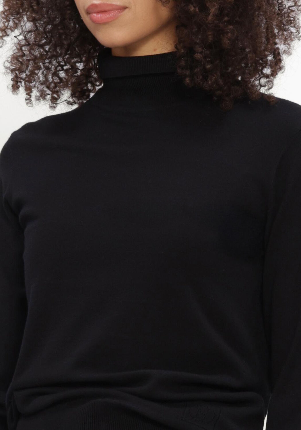 Zwarte SILVIAN HEACH Trui SWEATER TURTLENECK RECIK - large