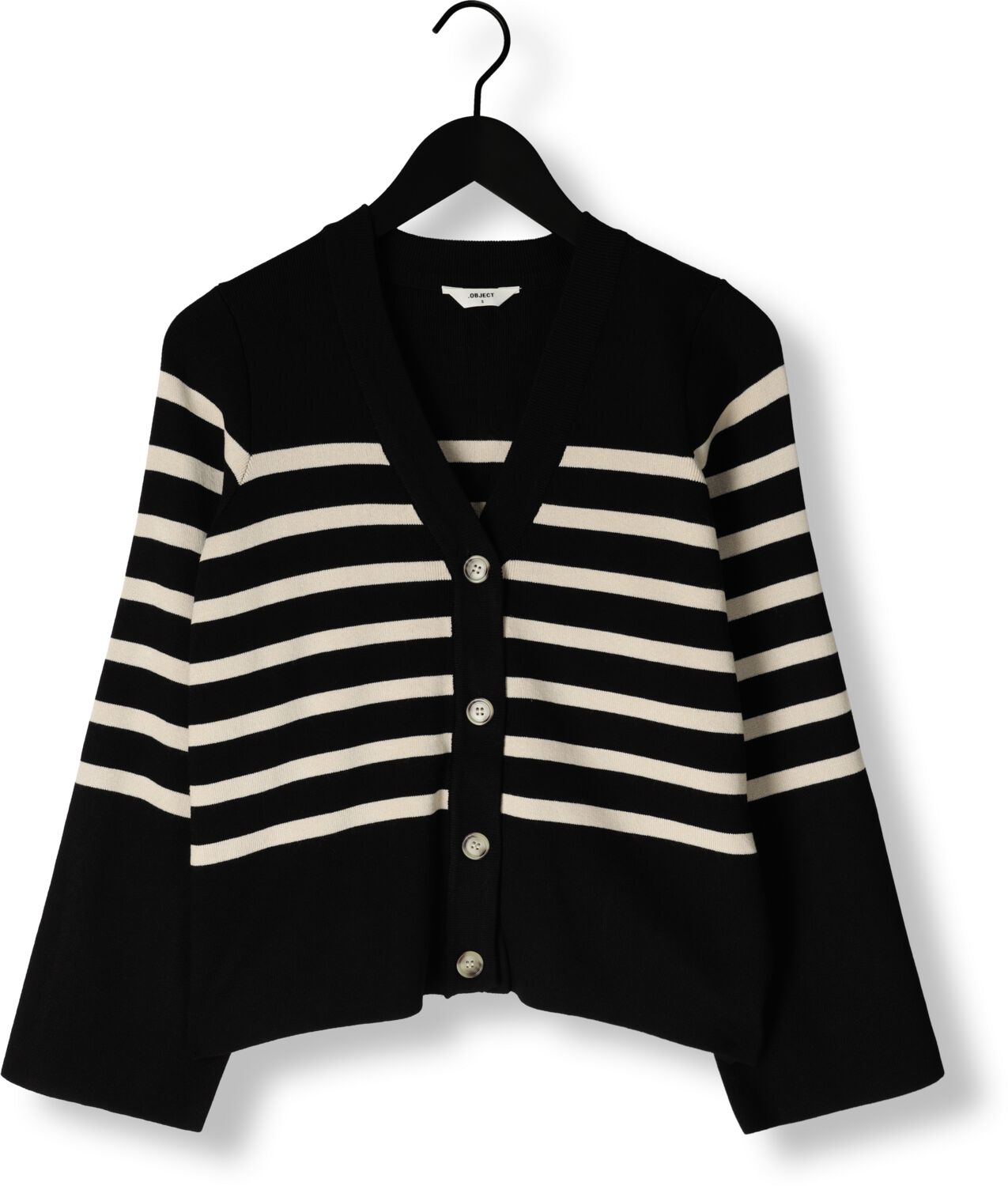OBJECT Dames Truien & Vesten Objester L s Cardigan Zwart