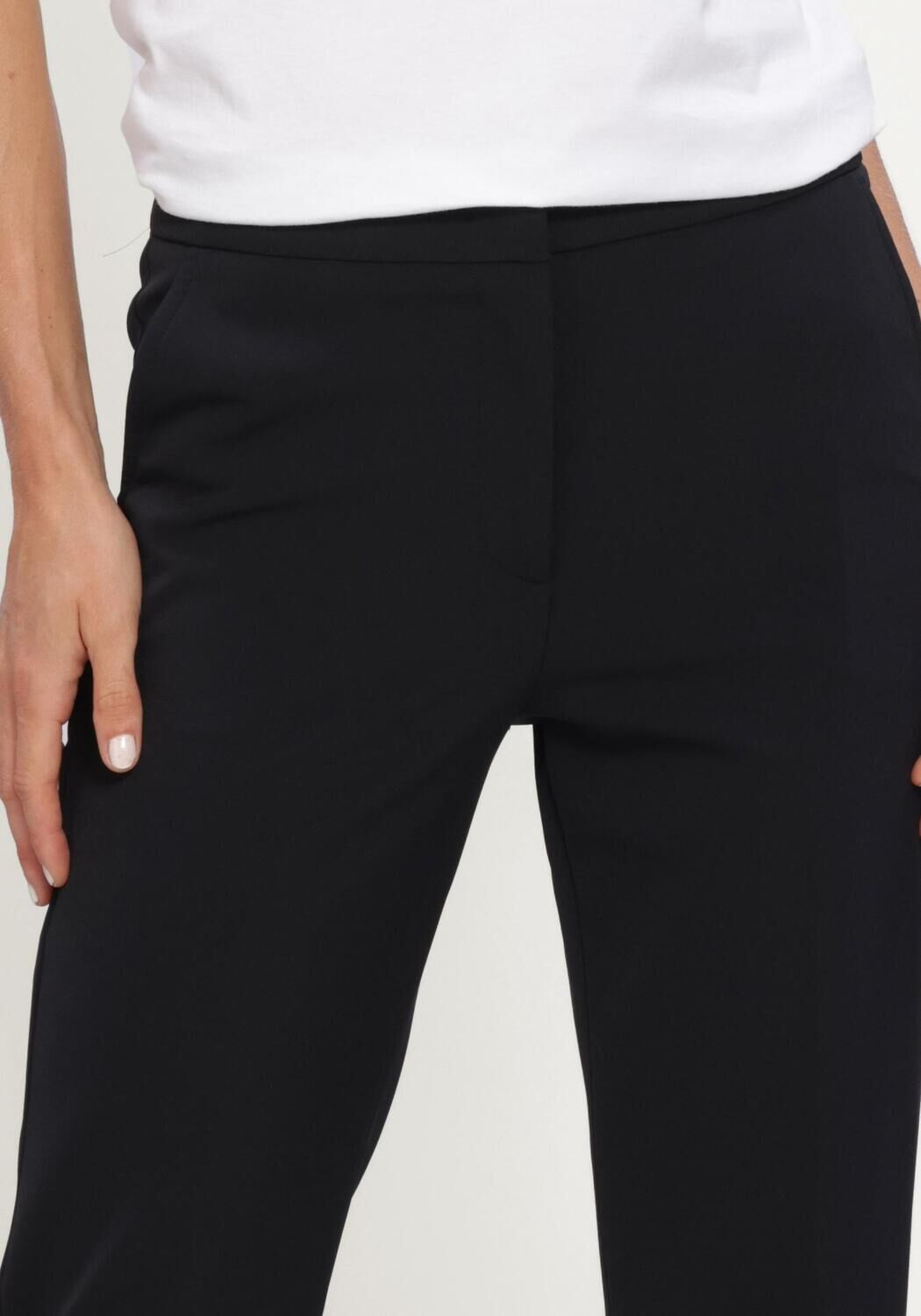 Zwarte CAMBIO Pantalon SUGAR MICROSTRUCTURE SUPERSTRETCH - large