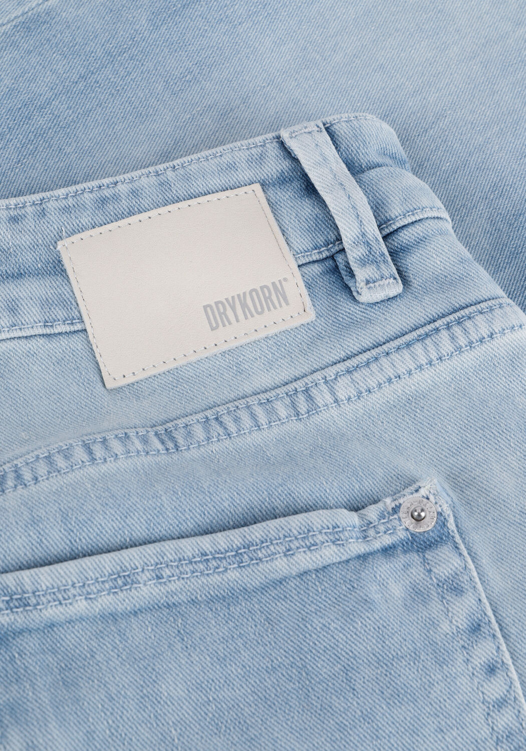 Lichtblauwe DRYKORN Straight leg jeans LIKE - large