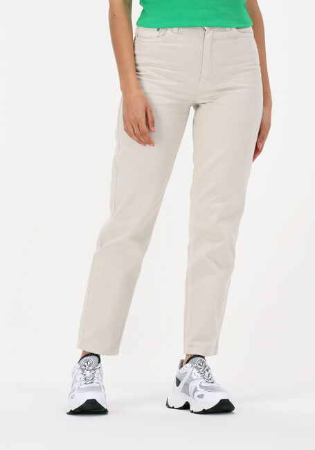 Ecru GESTUZ Mom jeans DENA HW MOM TWILL JEANS - large