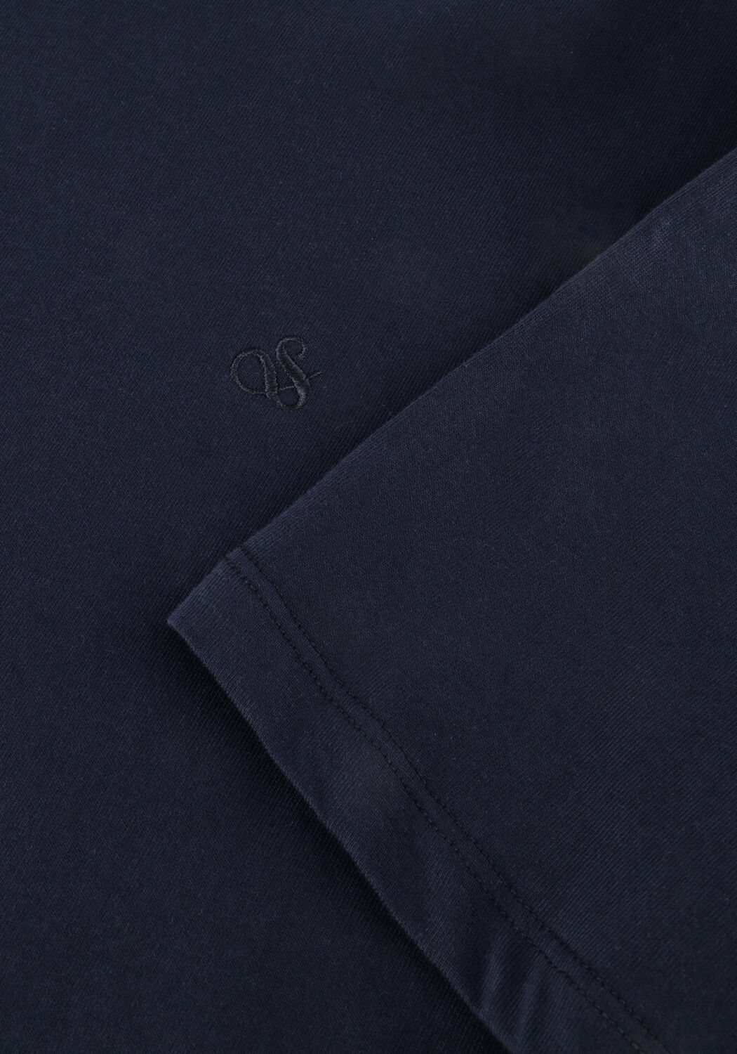 Donkerblauwe SCOTCH & SODA T-shirt LOGO T-SHIRT - large