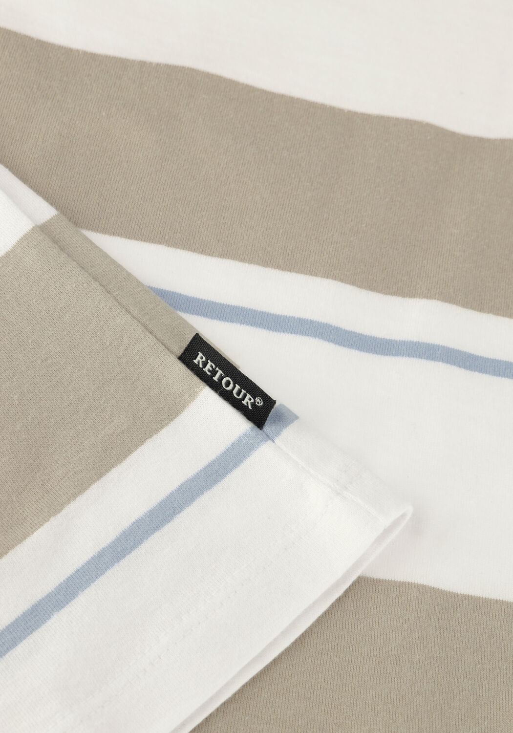 Witte RETOUR T-shirt CURTIS - large