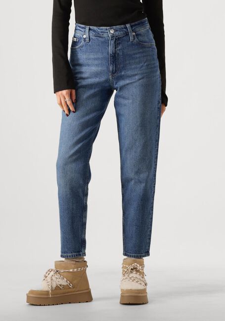 Blauwe CALVIN KLEIN Mom jeans MOM JEAN - large