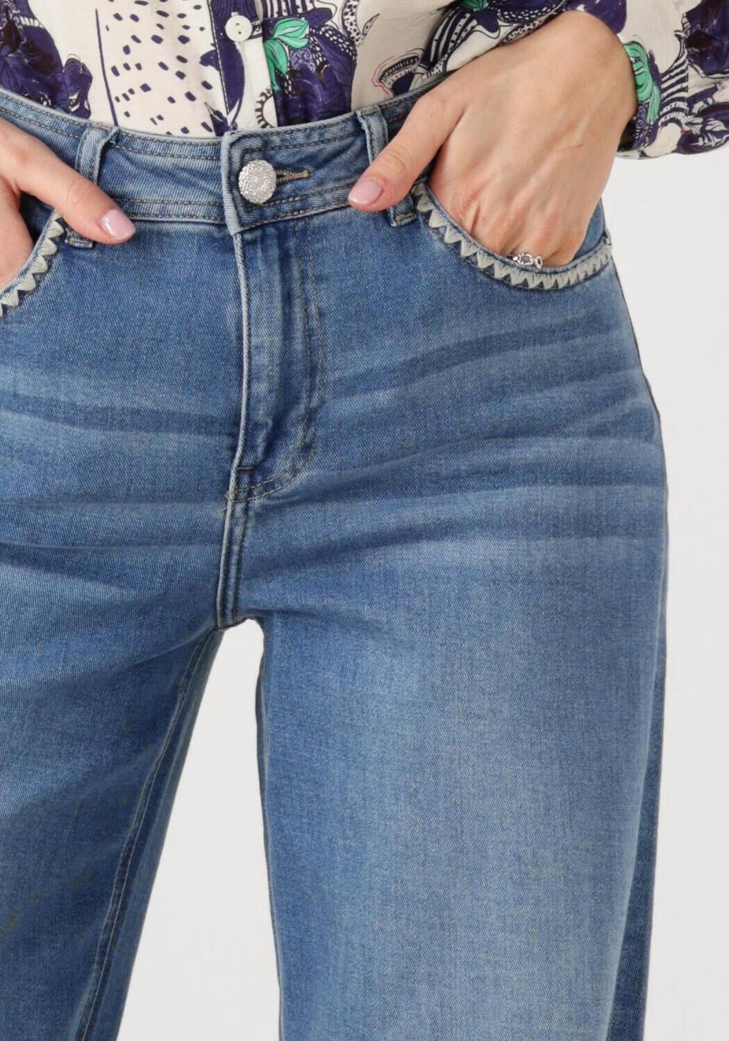 MOS MOSH Dames Jeans Mmdara Shane Jeans Grijs