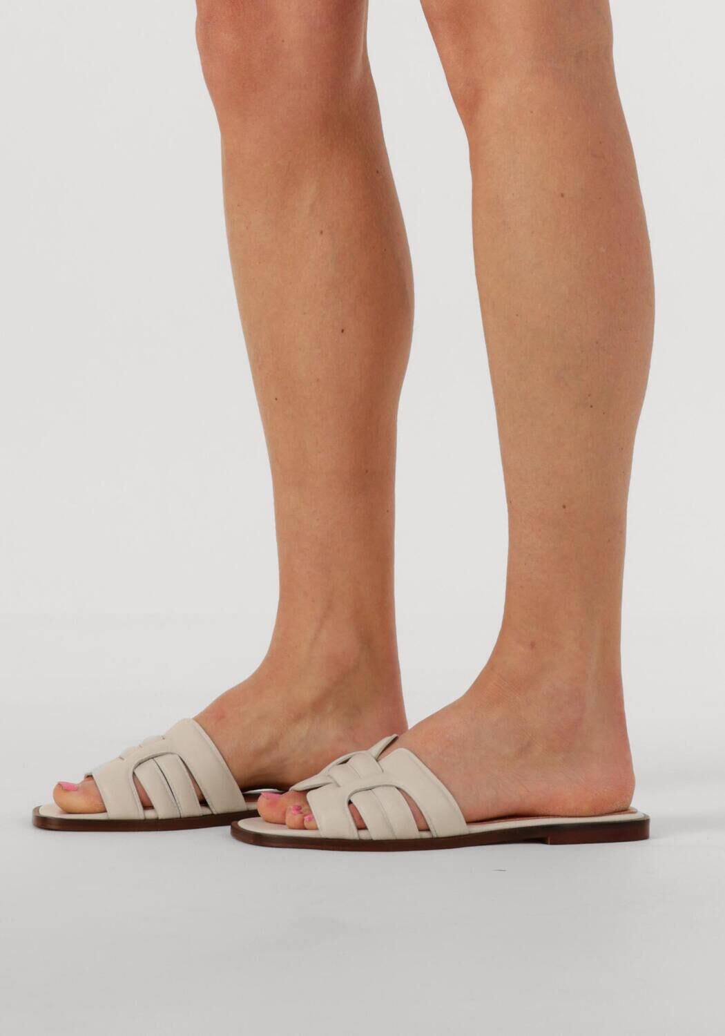 Witte NOTRE-V Slippers AS-14135 - large