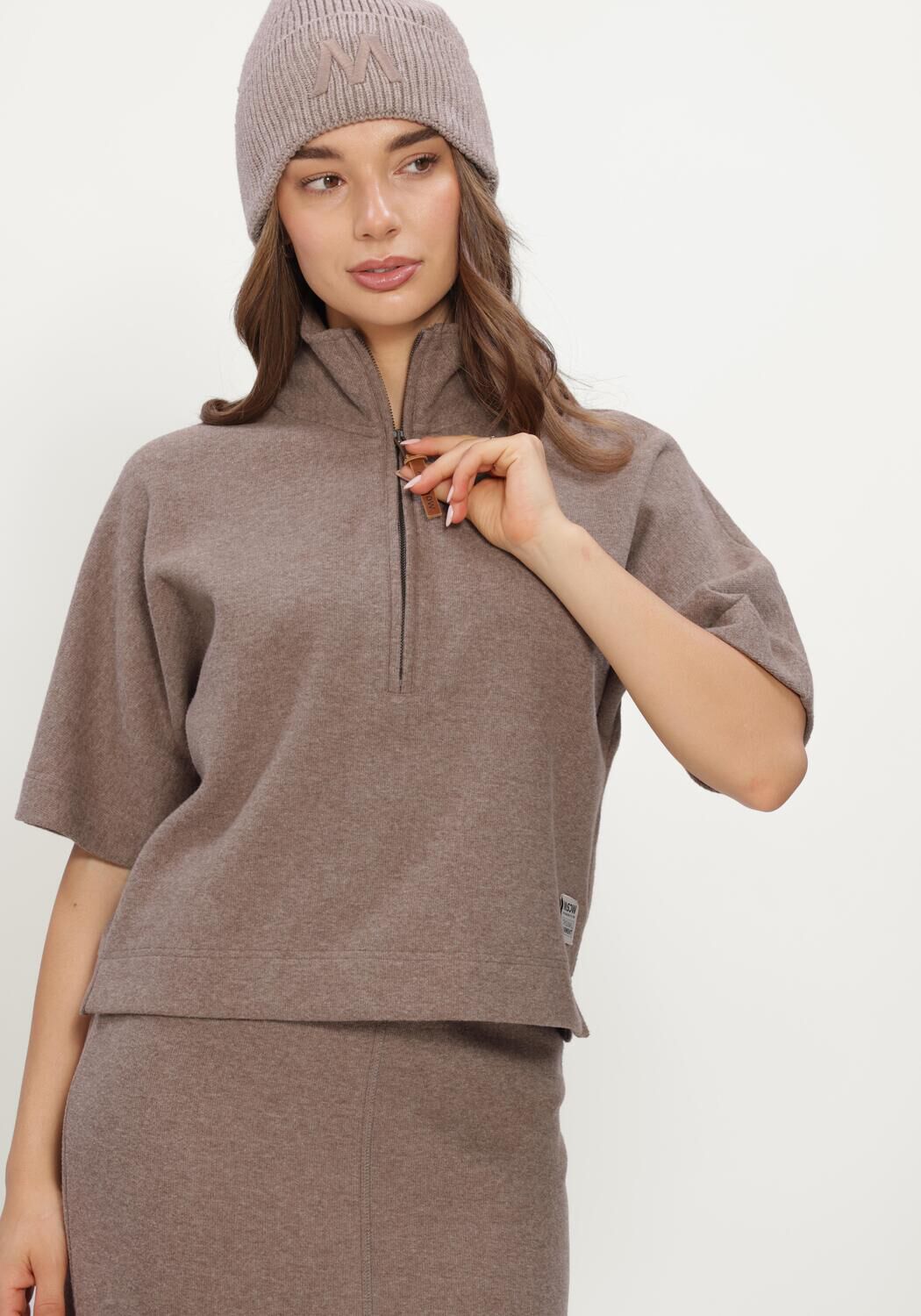 Taupe MOSCOW Trui 78-04-GINEVRA - large
