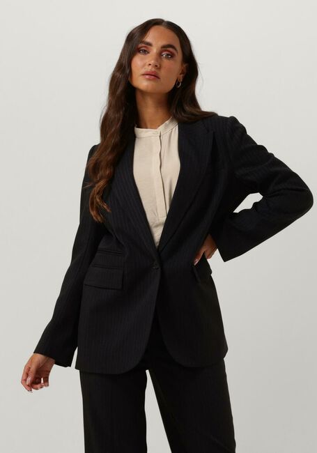 Donkergrijze CO'COUTURE Blazer IDA PIN SINGLE OVERSIZE BLAZER - large