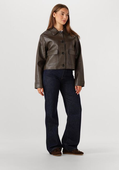 Bruine NEO NOIR Jack ROMANA FAUX PU JACKET - large