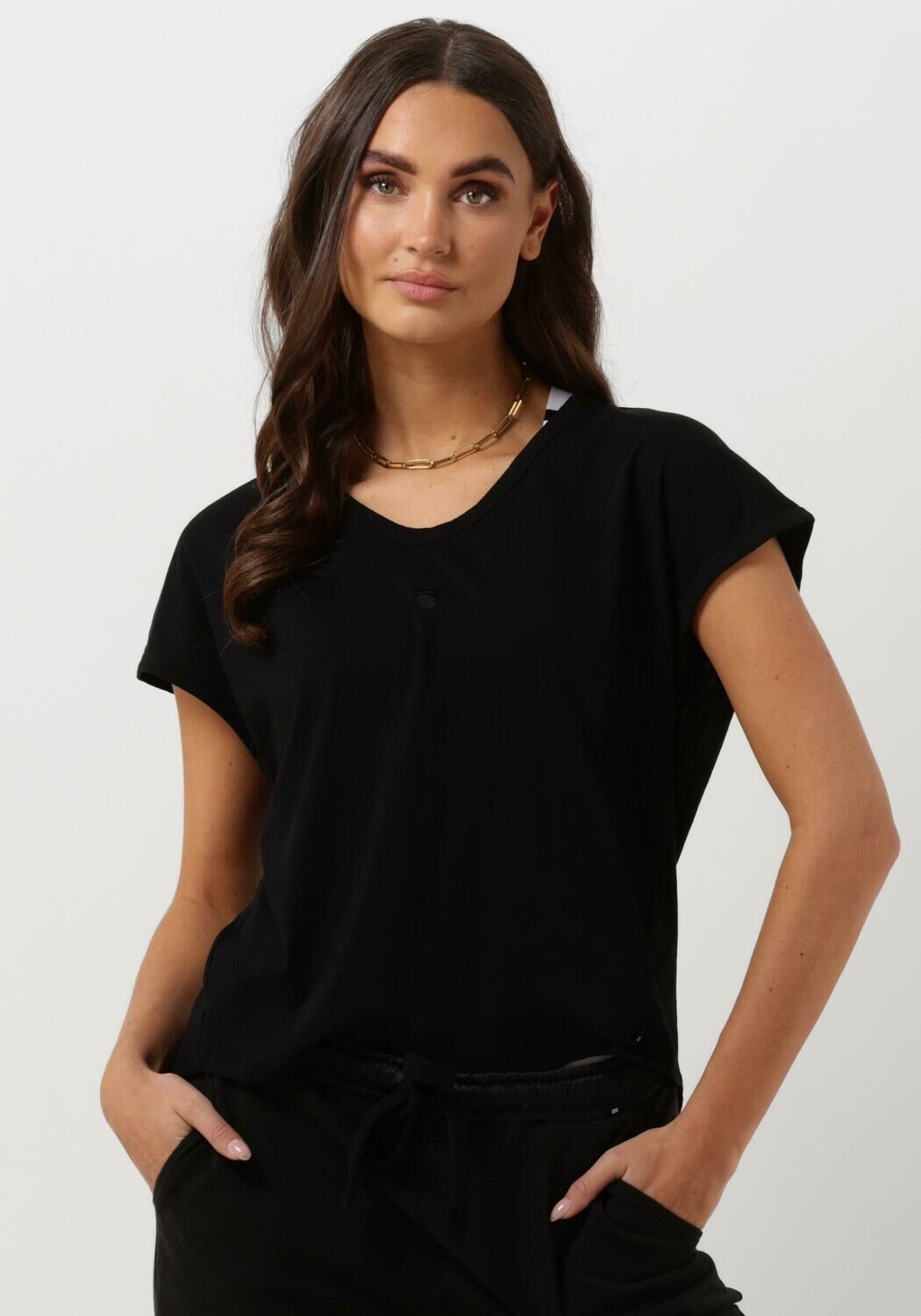 zwarte 10days t shirt the v neck tee