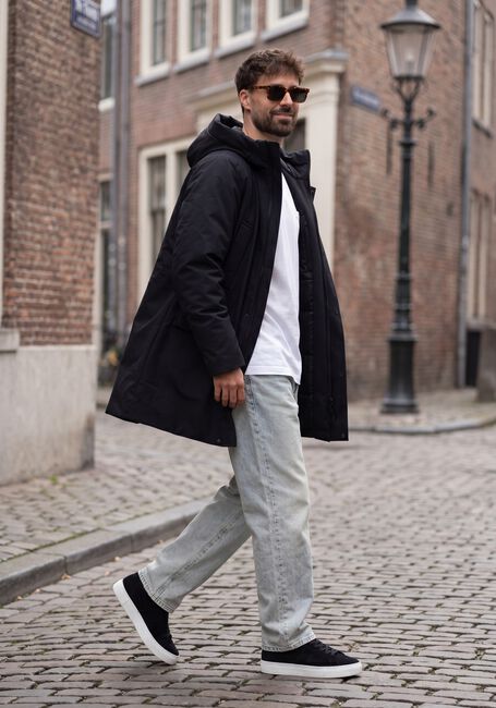 Donkerblauwe ELVINE Parka's ALRIK - large