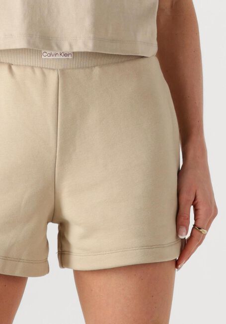 Beige CALVIN KLEIN Broeken PLACED INSTITUTIONAL SHORT - large