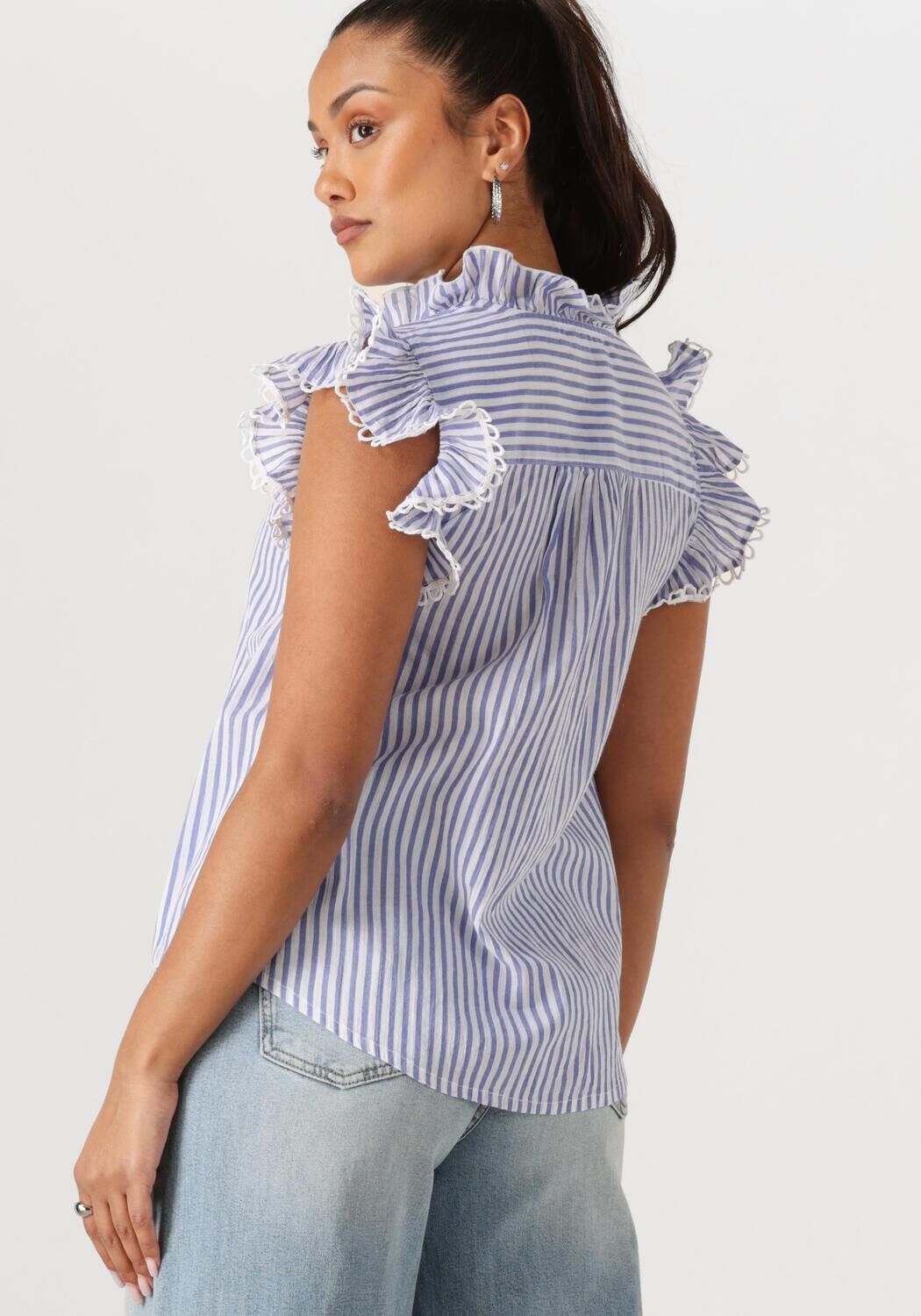MOLIIN Dames Blouses April Blauw
