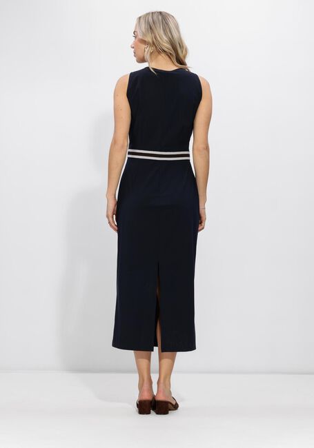 Donkerblauwe STUDIO ANNELOES Maxi jurk Tirza tape dress - large