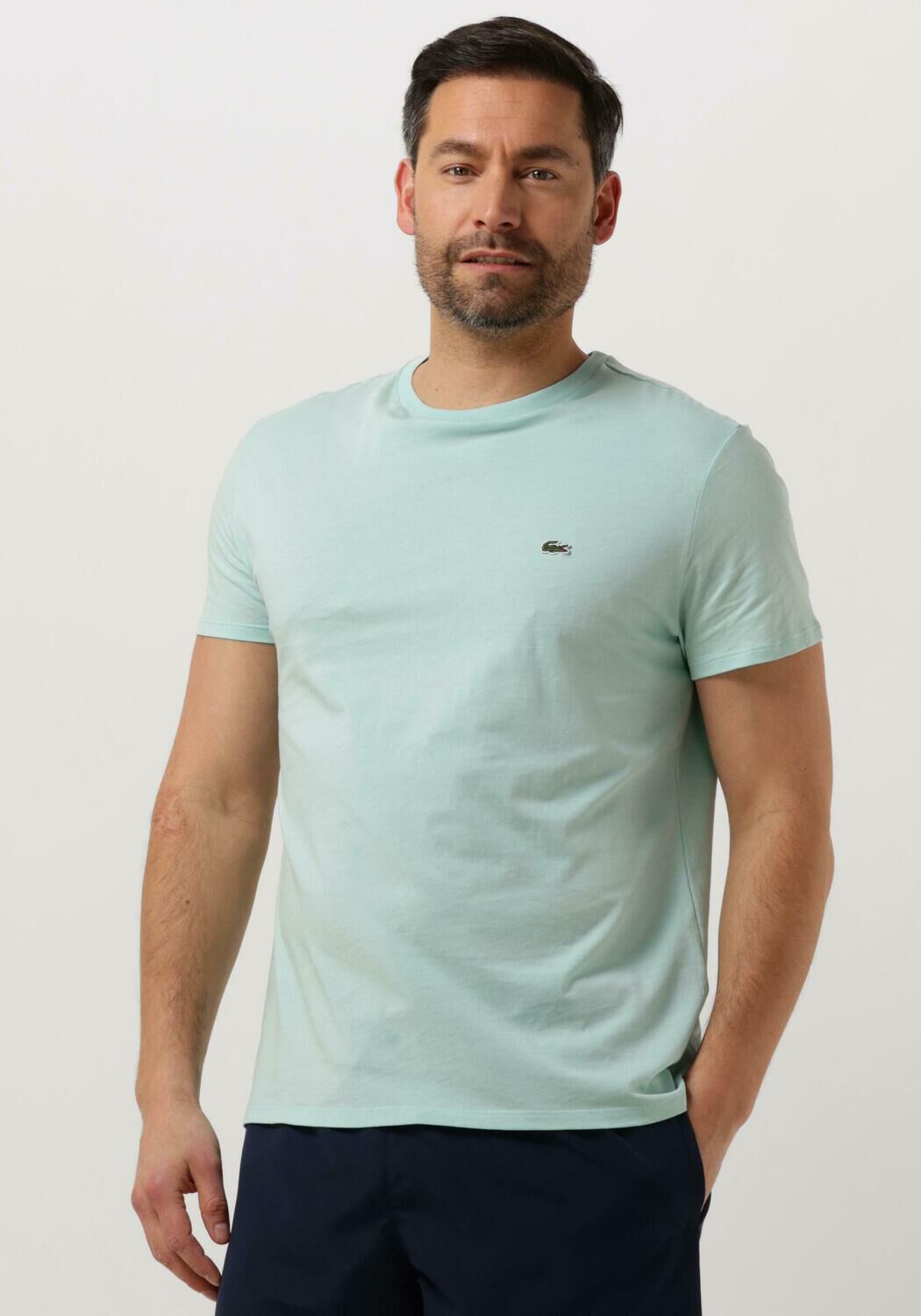Lacoste crew neck shirt hotsell