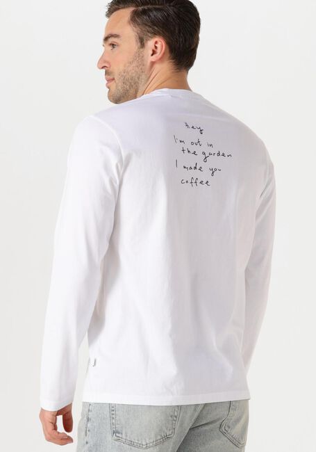 Witte FORÉT T-shirt RELAX LONG SLEEVE - large