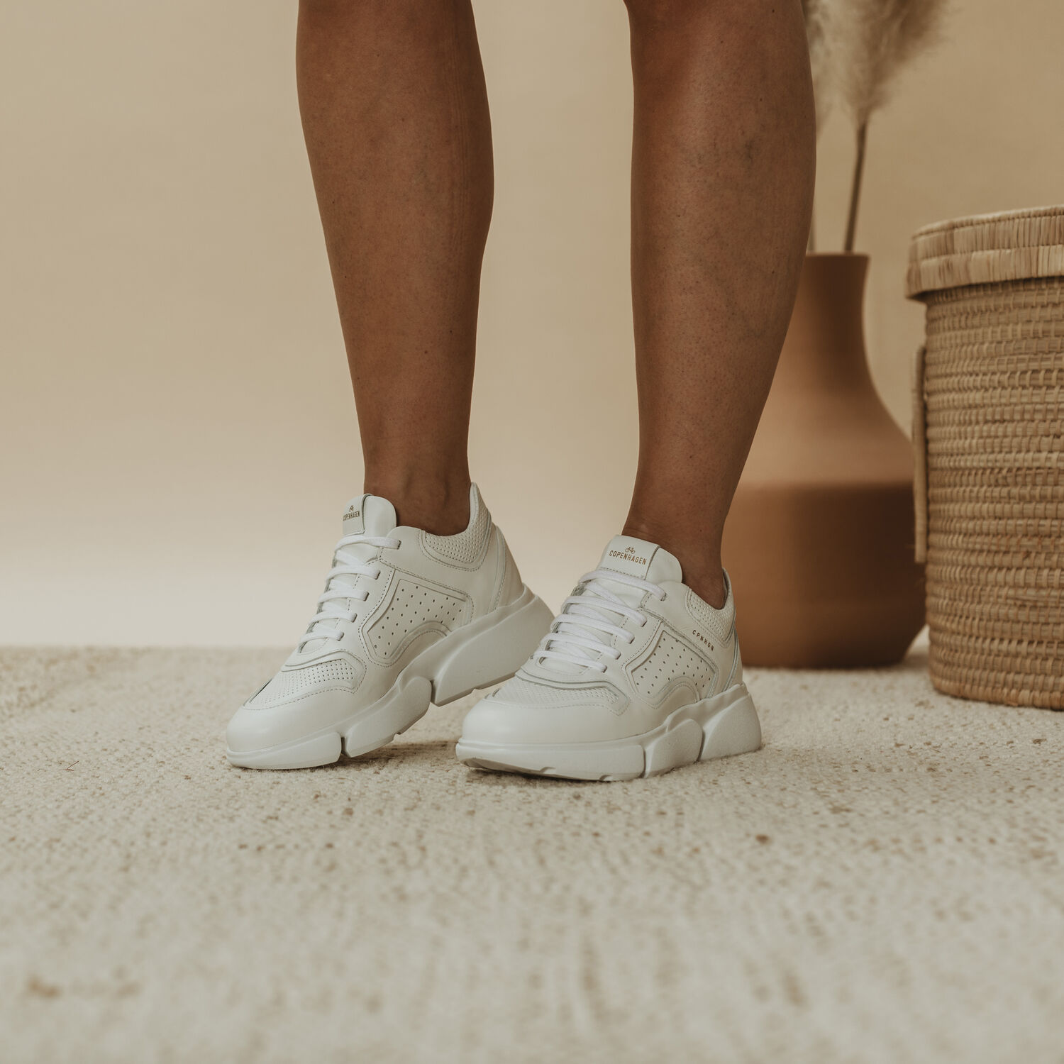 Witte COPENHAGEN STUDIOS Lage sneakers CPH411 - large