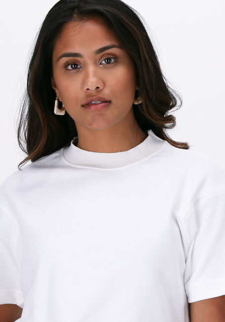Gebroken wit ANOTHER LABEL Top RAVENELLE SWEAT T-SHIRT - large