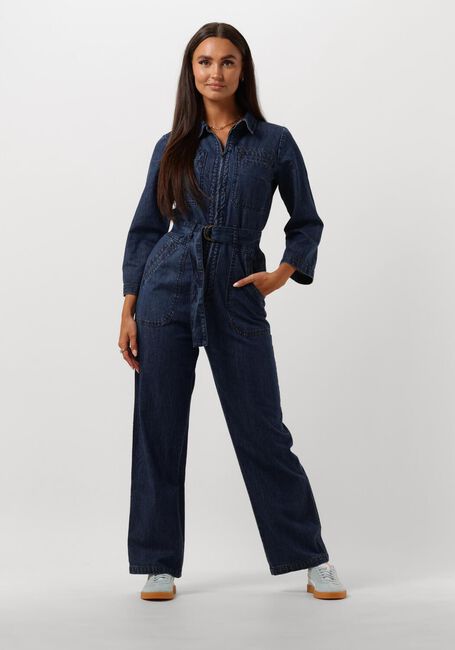 Blauwe BY-BAR Jumpsuit LOUISE DENIM SUIT - large