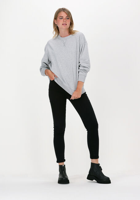 Grijze SELECTED WOMEN Sweater STASIE LS SWEATS - large