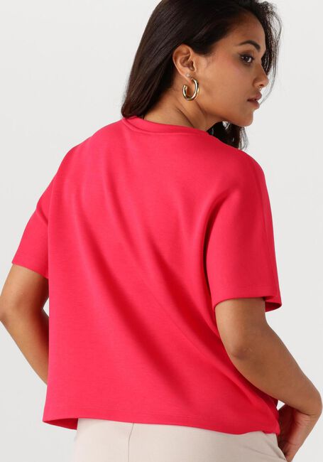 Rode MSCH COPENHAGEN Top MSCHHARISSA IMA Q SS SWEATSHIRT - large