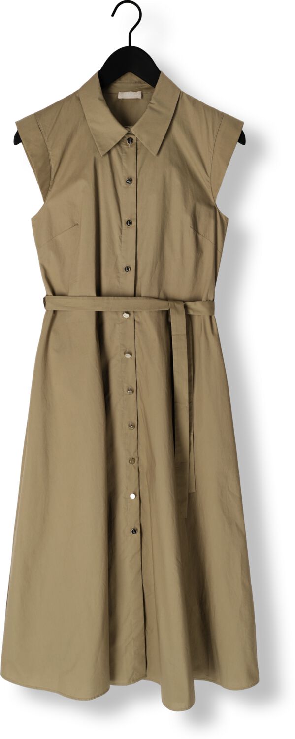LIU JO Dames Jurken 3.0 Abito Chemisier S m Khaki