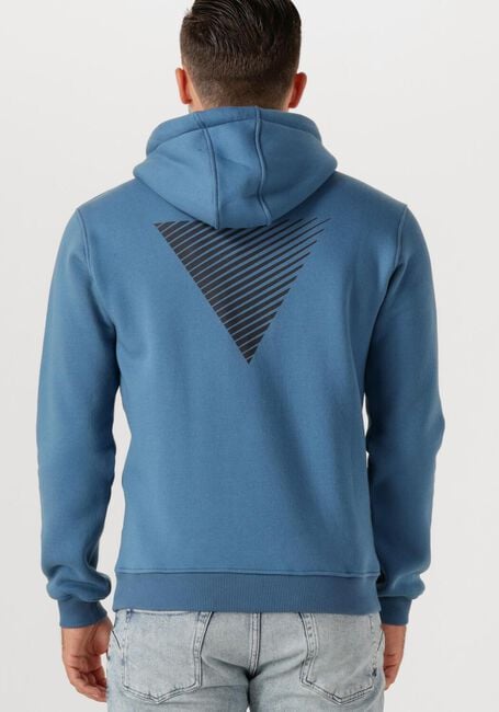 Blauwe PURE PATH Sweater REGULAR FIT HOODIE LS SWEATERS - large