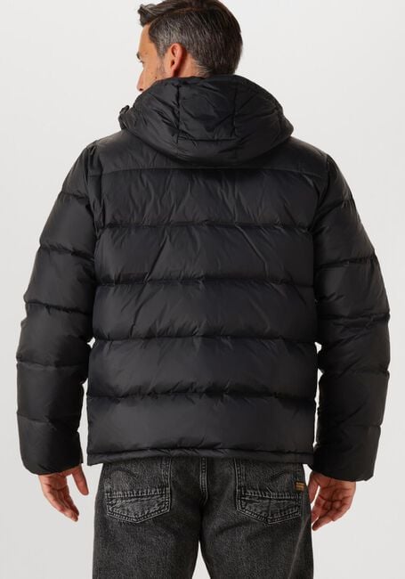 Zwarte CALVIN KLEIN Gewatteerde jas LS NYLON ZIP OFF HOOD DOWN PURRFER - large