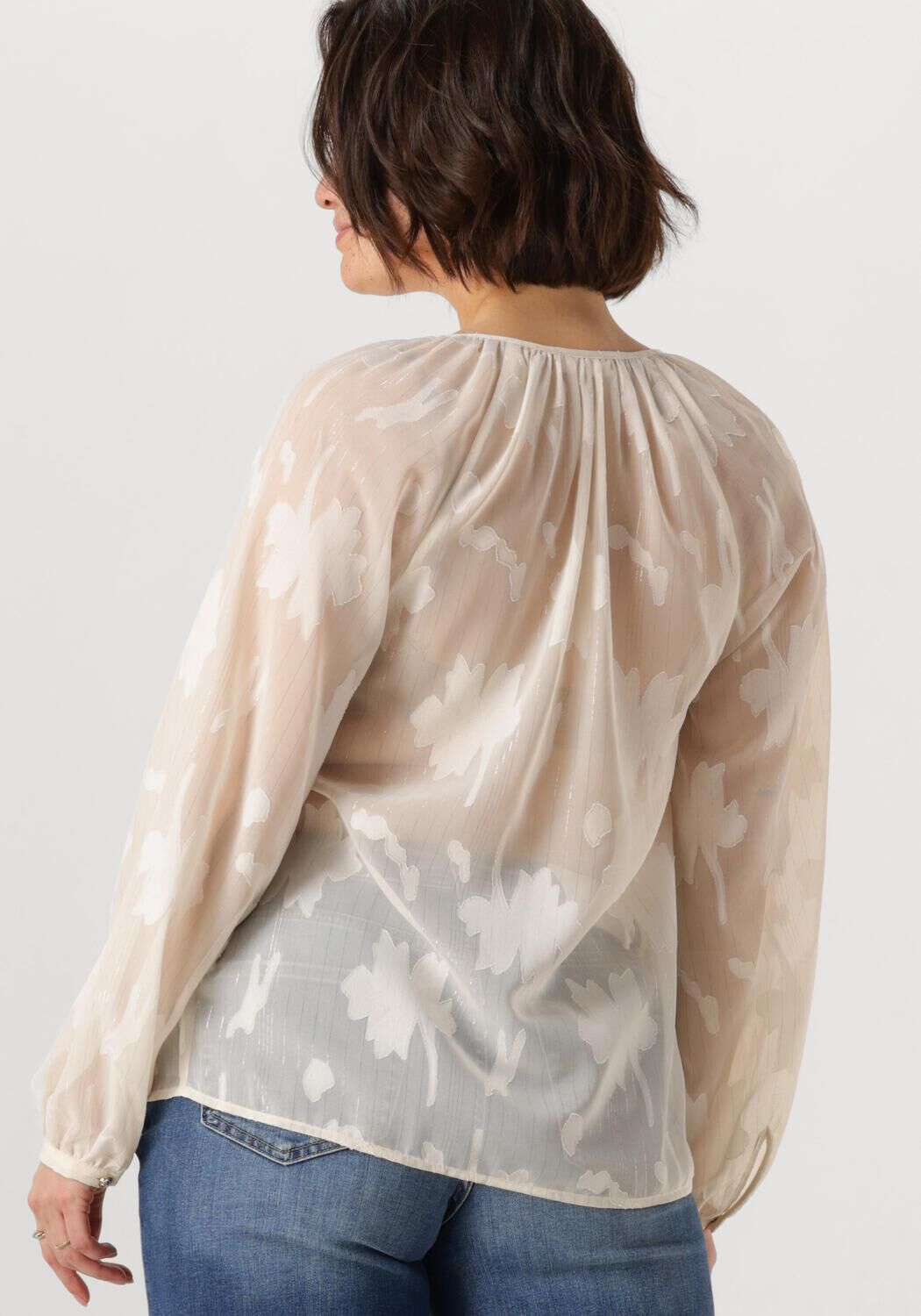 LIU JO Dames Blouses Tunica Ts Nav Creme