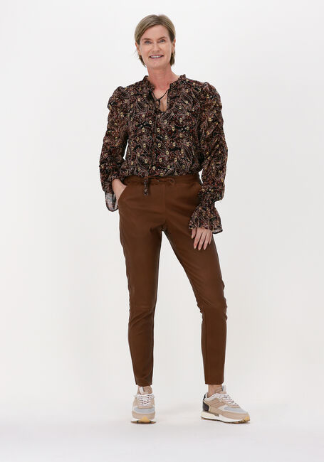 Cognac GOOSECRAFT Pantalon GC AMY LOVE PANTS - large