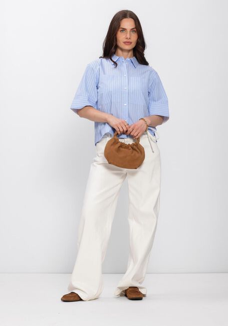 Blauwe ROUGE EDIT Blouses ROUPAIGE 2/4 SHIRT / PF - large