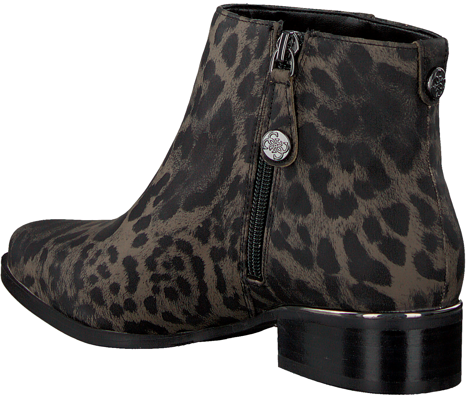 Bruine GUESS Enkellaarsjes VERNETASTIVALETTO | Omoda Bruine GUESS Enkellaarsjes VERNETASTIVALETTO | Omoda