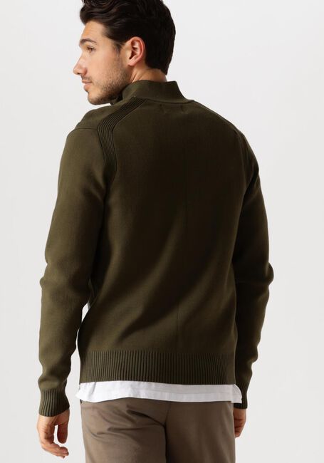 Donkergroene DSTREZZED Trui FELL SKIPPER - large